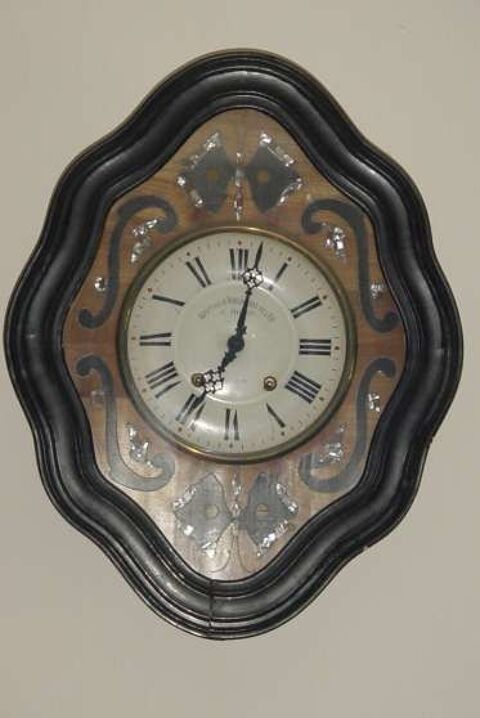 Horloge Murale Bois avec Cadran Décoratif. 50 Peypin (13)