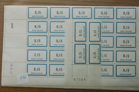Timbres poste fictifs France 
Paris 10 (75)