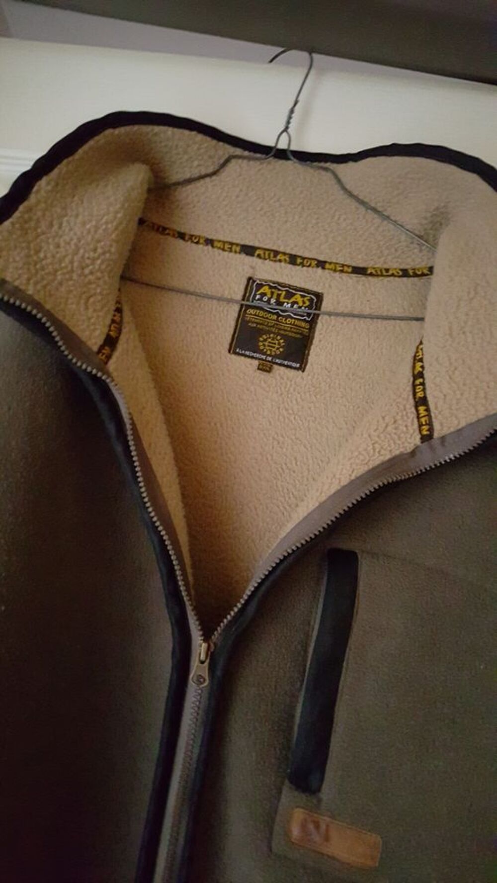 Blouson polaire sherpa Vêtements
