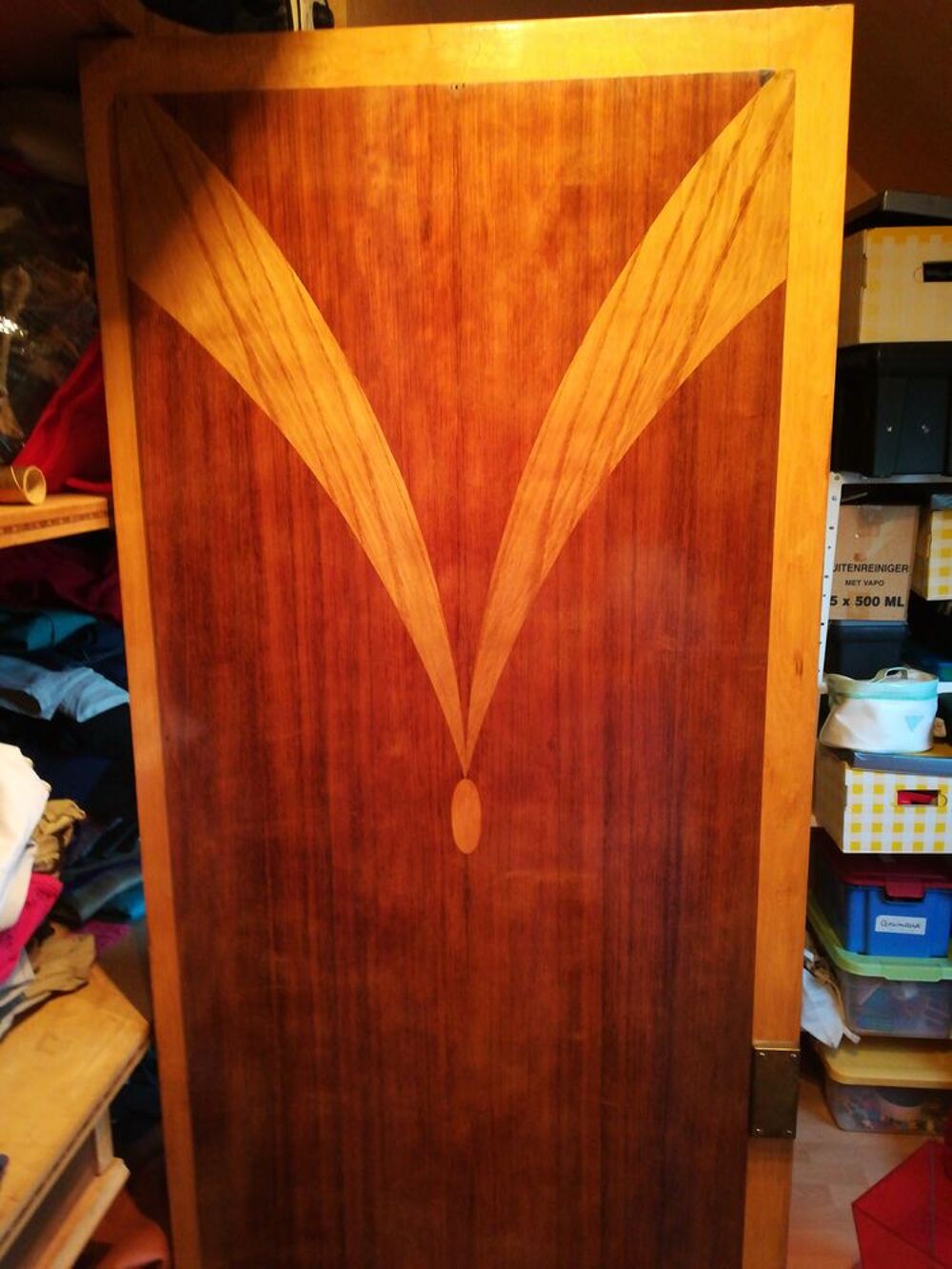 Armoire d &eacute;poque en ronce de noyer style arts deco Meubles