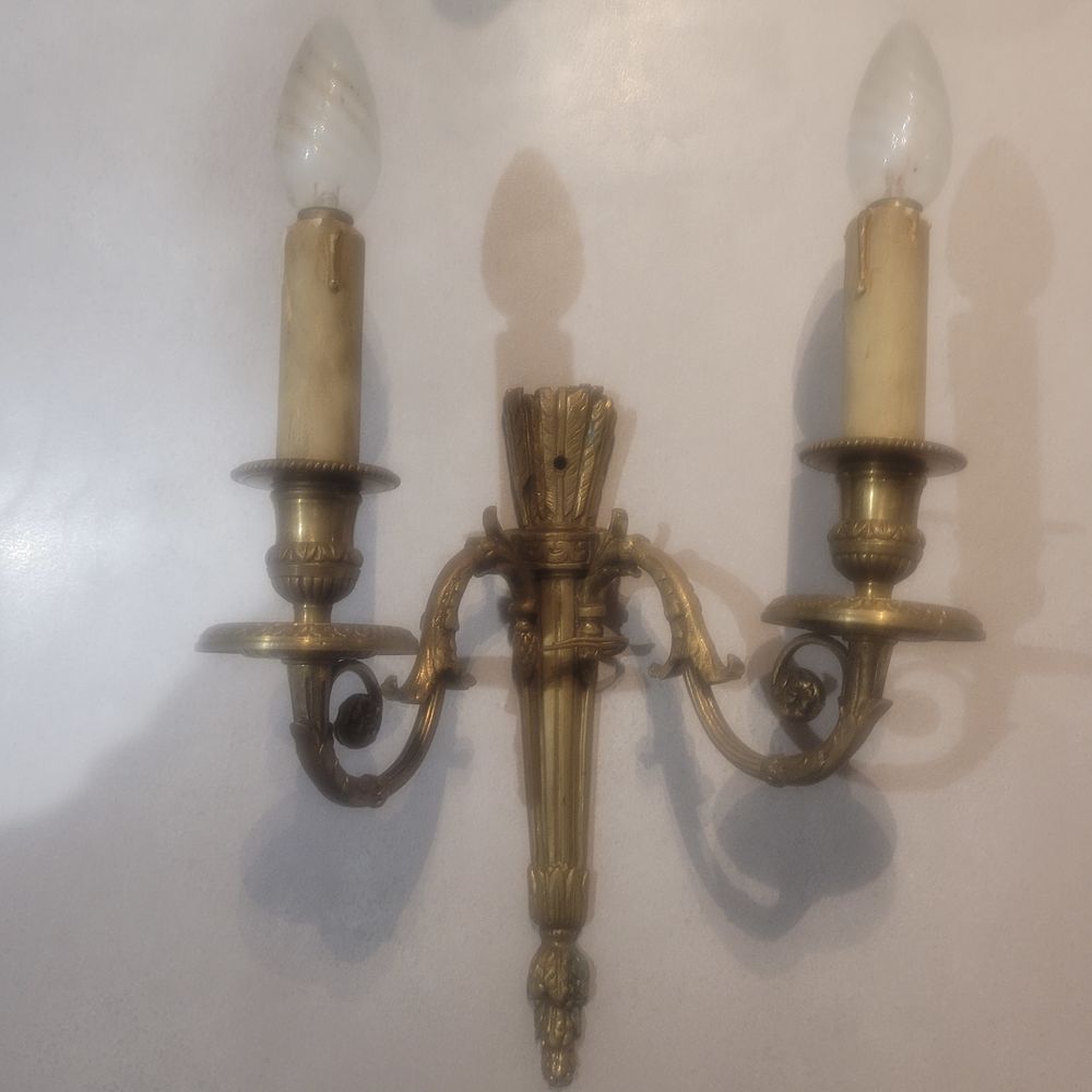 APPLIQUES BRONZE STYLE LOUIS XVI Décoration