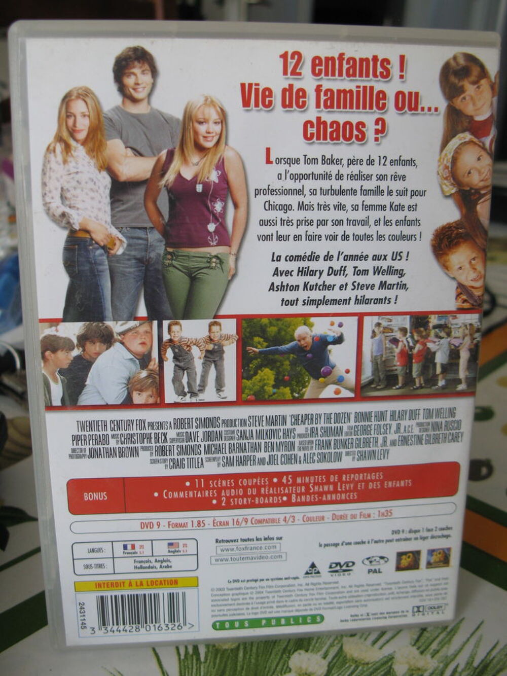 Treize &agrave; la douzaine DVD et blu-ray