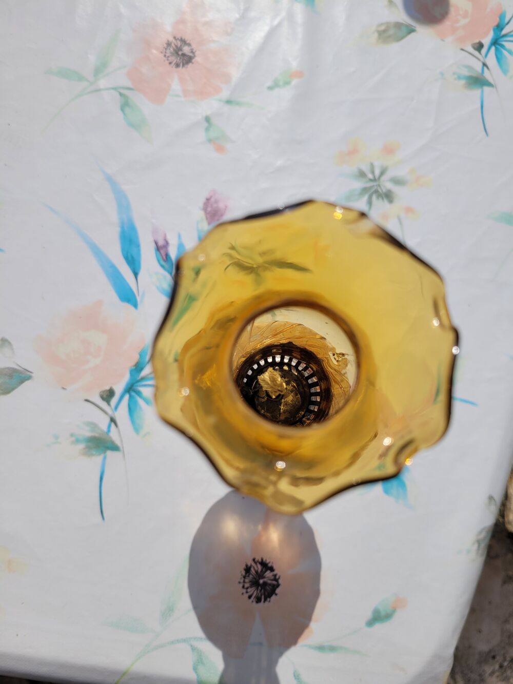 petite lampe &agrave; p&eacute;trole vintage 