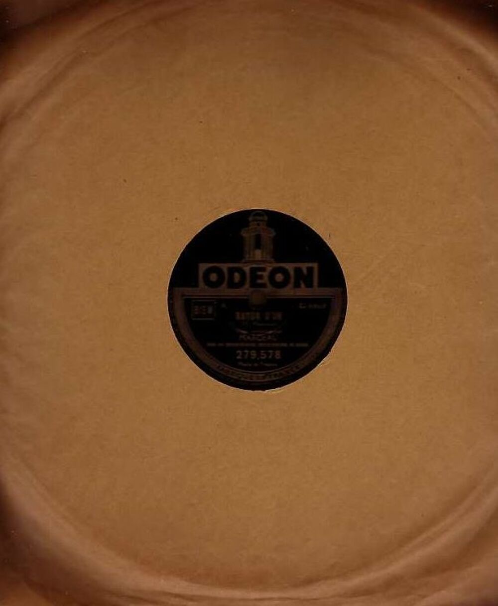 Disque Vinyl MARCEAU 78 tours RAYON D'OR + PERLES DE ROSEE CD et vinyles
