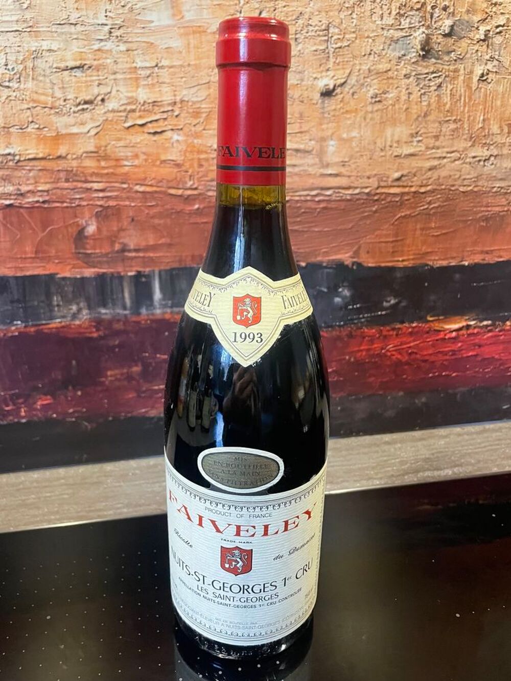 1 Bt NUITS St GEORGES 1er Cru 1993 Les Saint-GeorgesFAIVELEY Cuisine