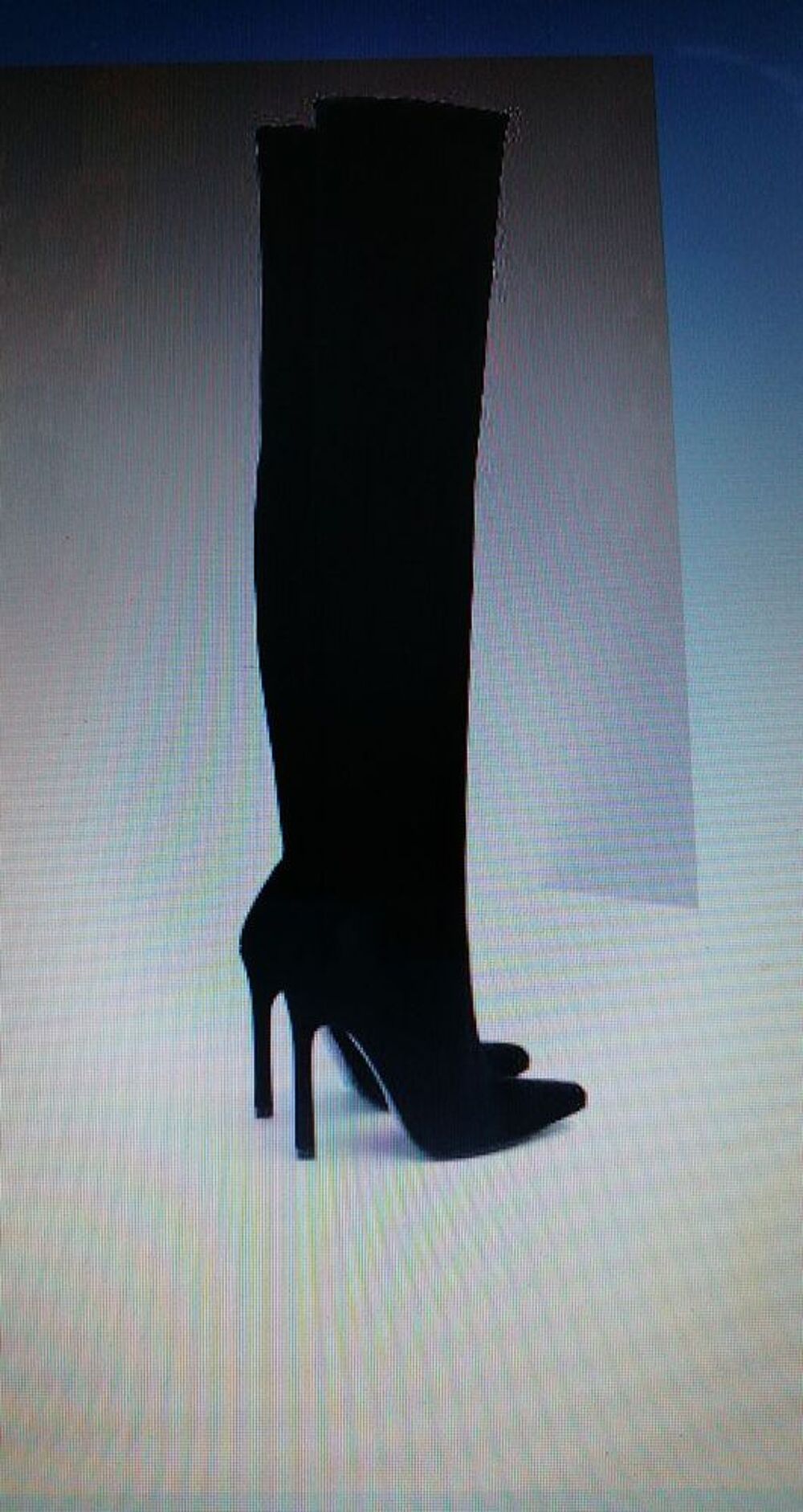 Cuissardes noires Chaussures