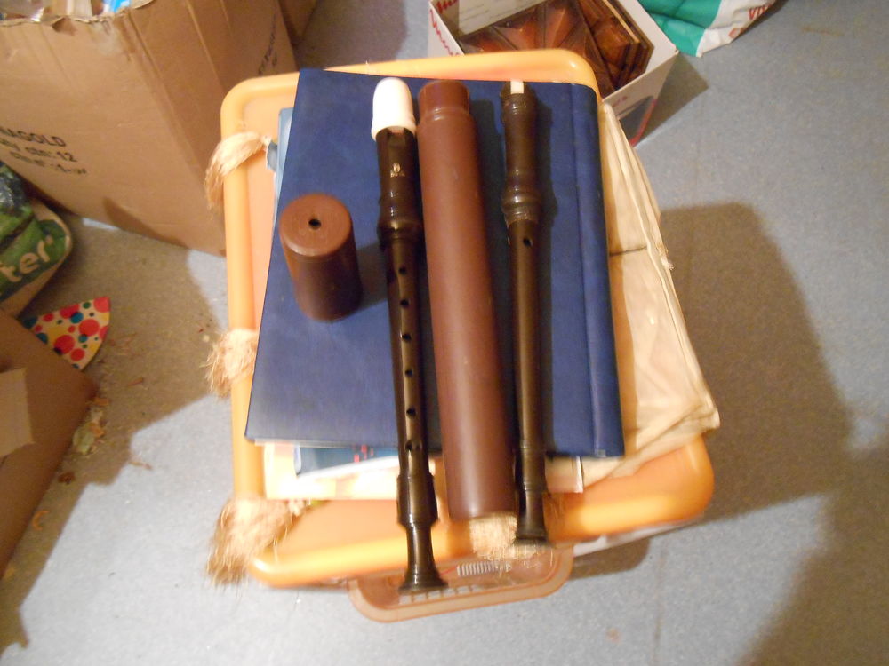 Deux flutes
Instruments de musique