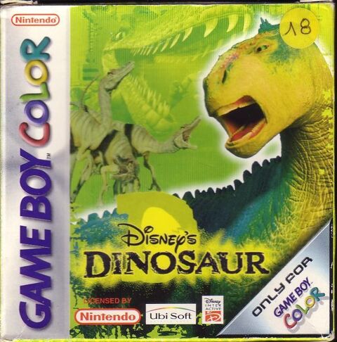 Jeu game boy color disney's dinosaur 15 Courbevoie (92)