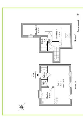 location Appartement - 3 pièce(s) - 54 m² Nancy (54000)