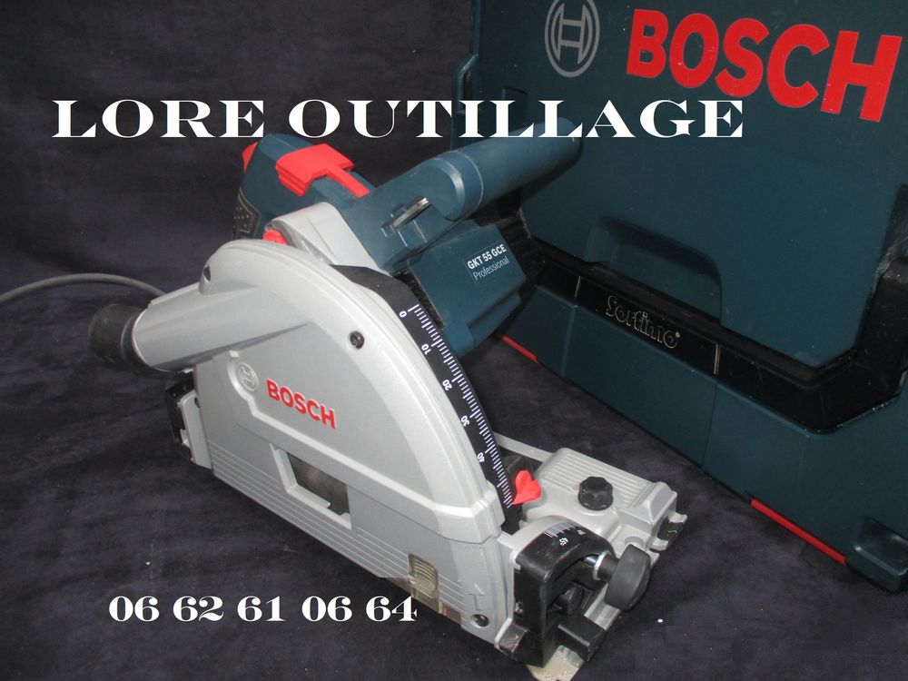 BOSCH GKT 55 GCE - Scie circulaire plongeante Bricolage