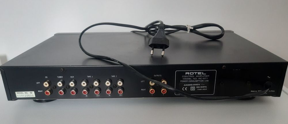 ensemble pr&eacute;ampli et ampli Rotel RC971/RB971 Audio et hifi