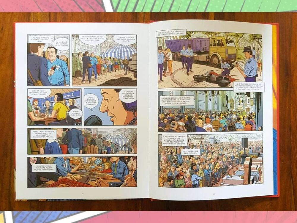 Coluche - Lot 2 grand livres Livres et BD