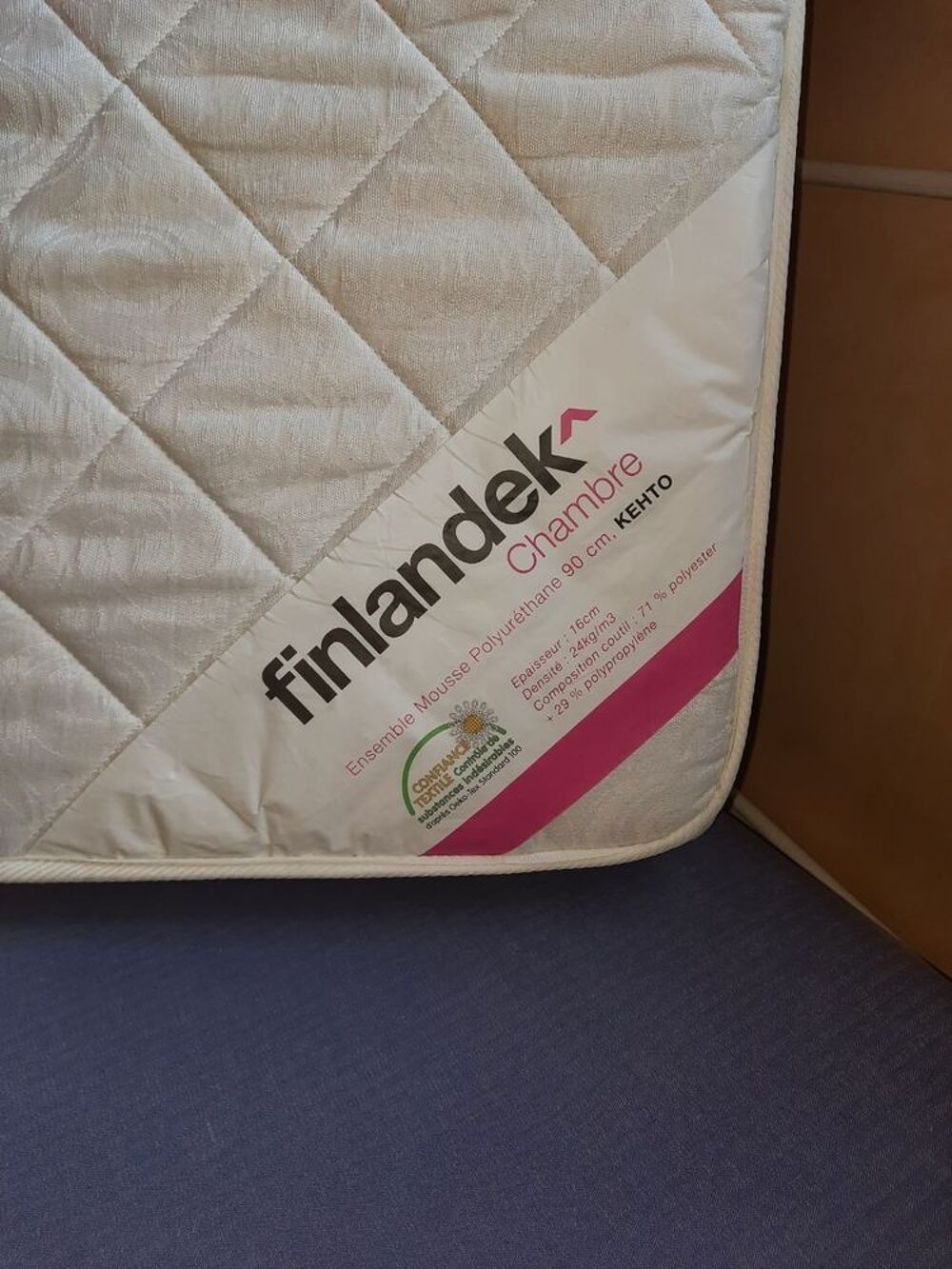 Lit : Sommier + Matelas - 90 x 190 Meubles