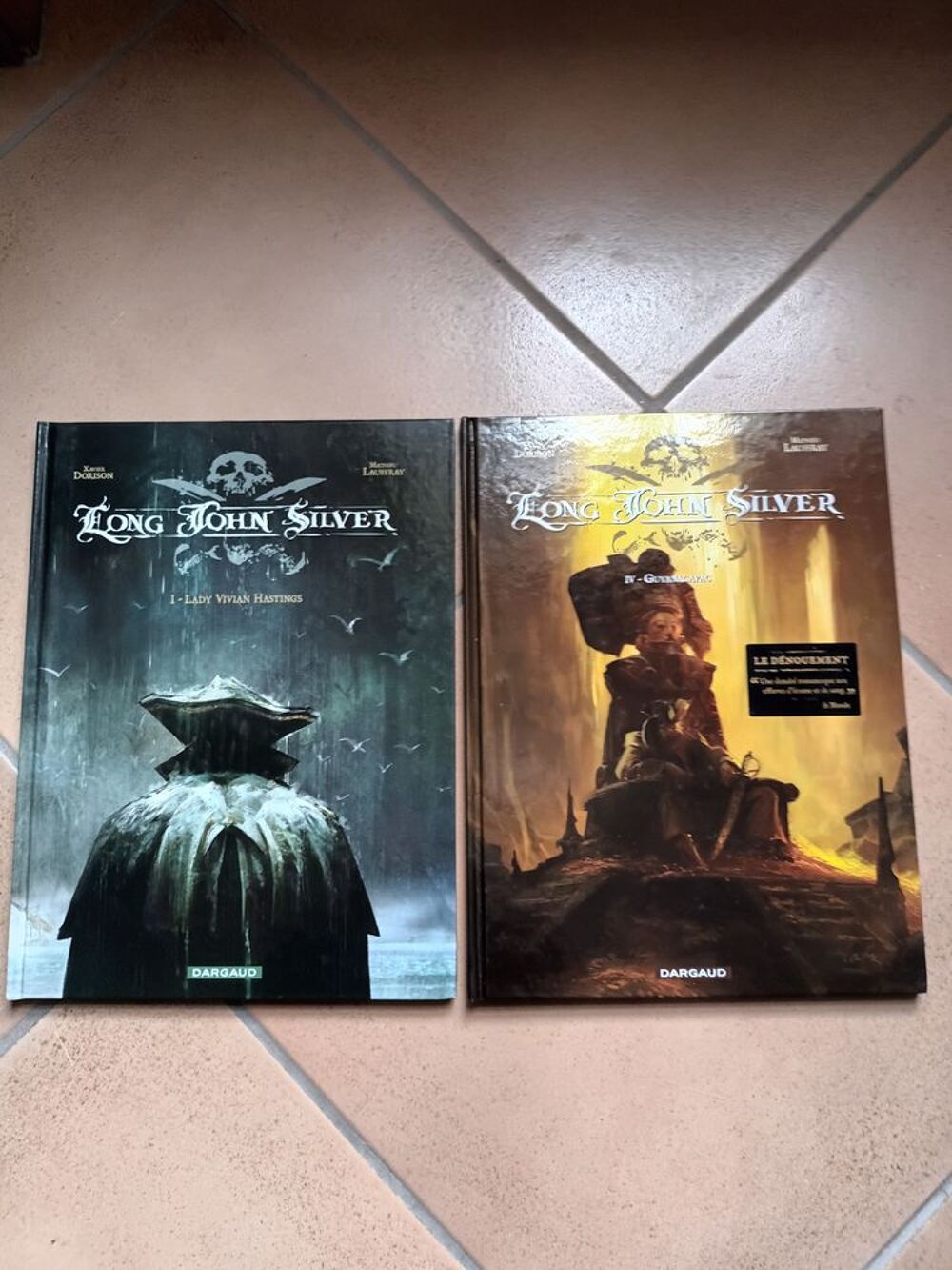 Lot de 4 bd Long John silver dont 3 EO &eacute;tat neuf Livres et BD