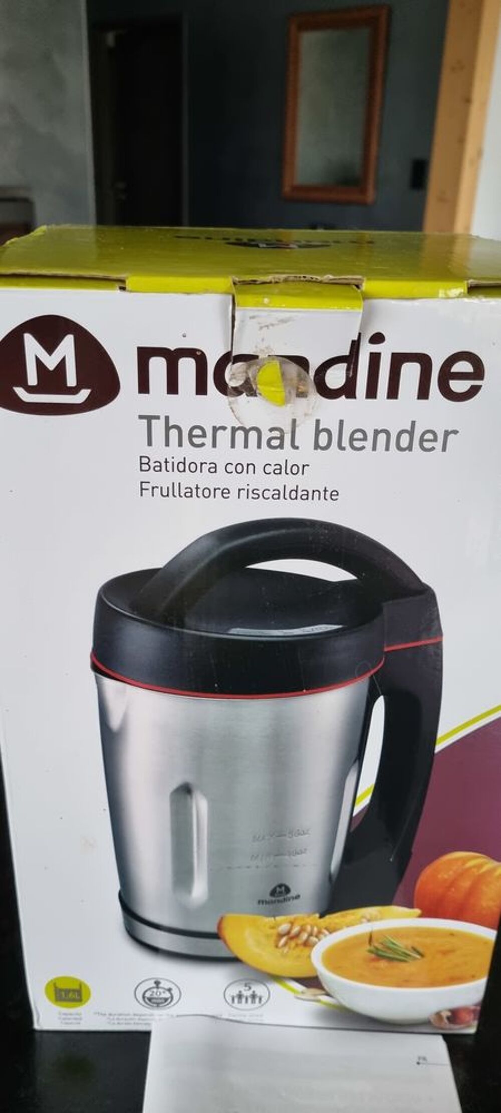 BLENDER CHAUFFANT MANDINE Electroménager