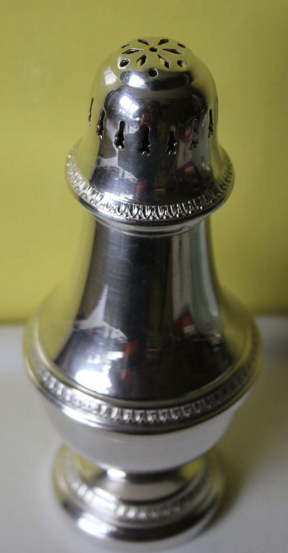 sucrier saupoudreuse m&eacute;tal argent&eacute; Cuisine