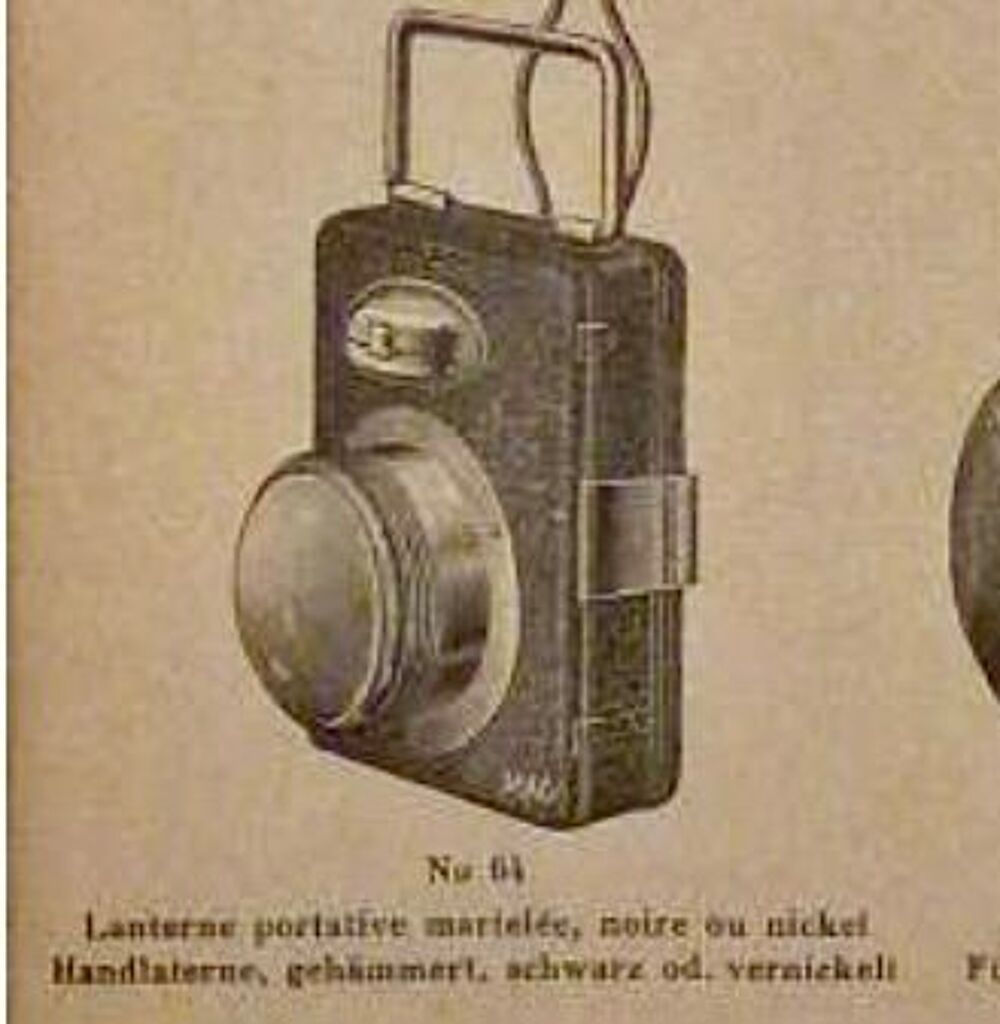 lampe de poche ancienne 