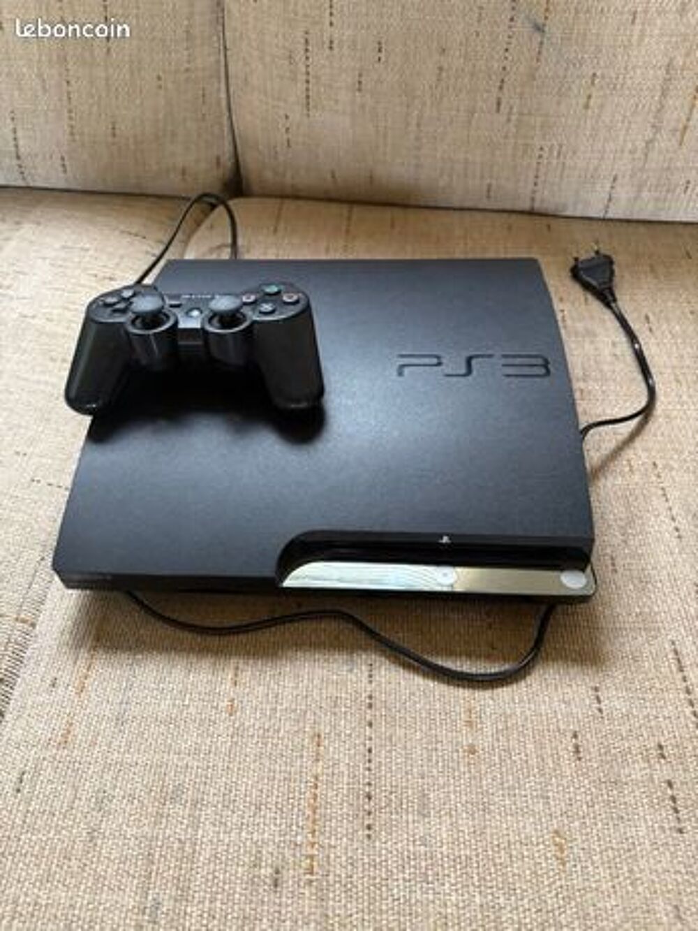 Ps3 tbe avec manette et cordon d'alimentation Consoles et jeux vidéos