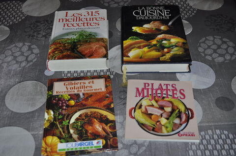 Lot de livres recettes de cuisine 5 Perreuil (71)