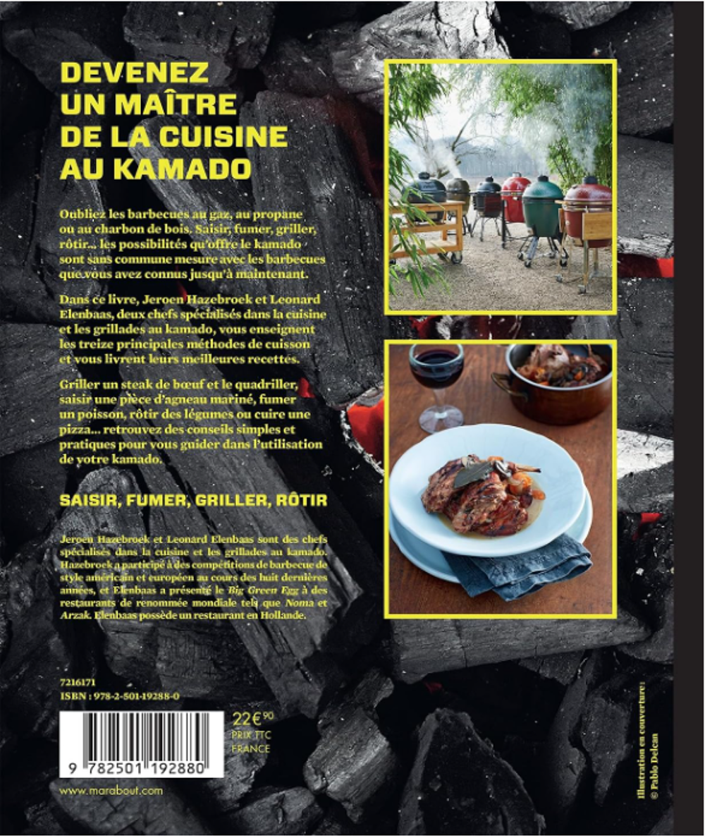2 lives neufs pour BBQ Kamado Jardin