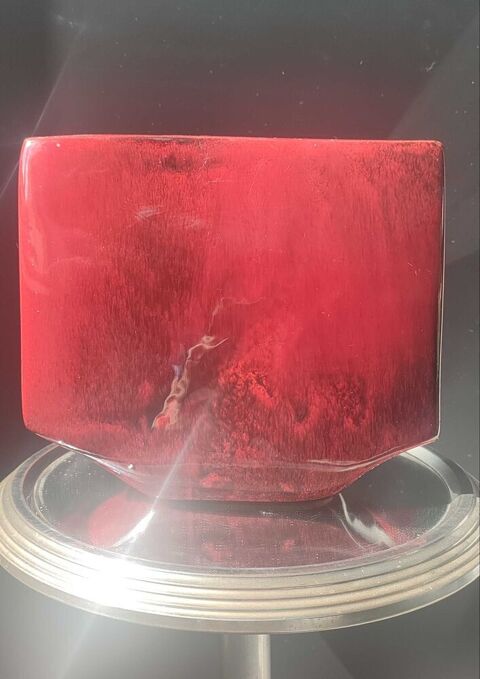 Vase moderniste céramique Max Idlas (N°32) Clermont (60)
