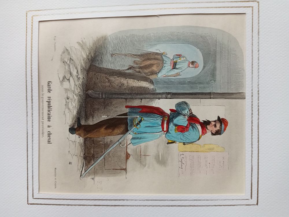 150 LITHOGRAPHIES ORIGINALES EN COULEUR DATANT DE 1835
