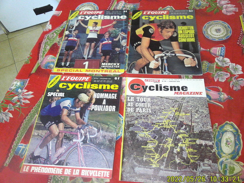 39. Revues : L' Equipe - Cyclisme - Magazine Livres et BD