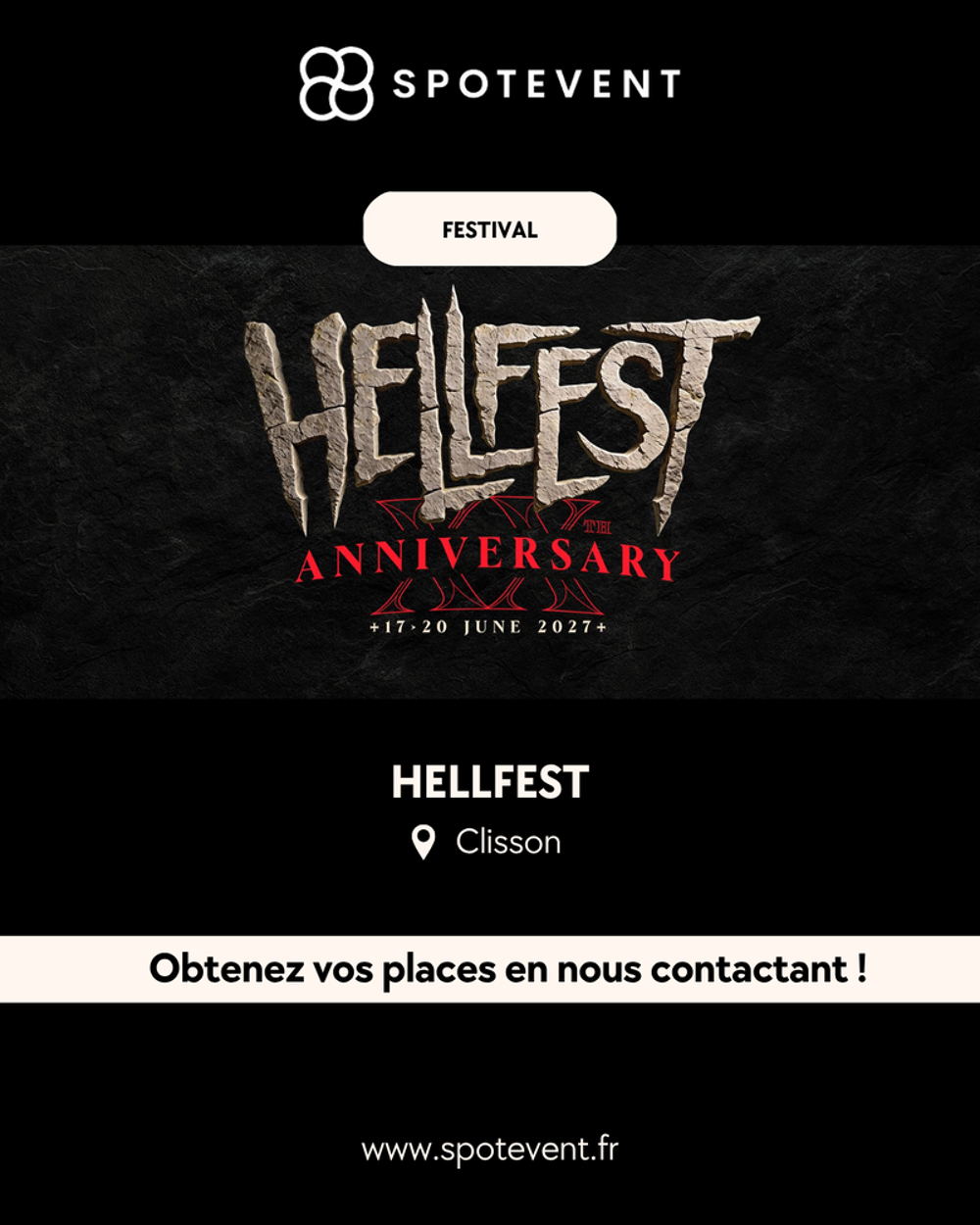 Hellfest - festival - Pass Billetterie