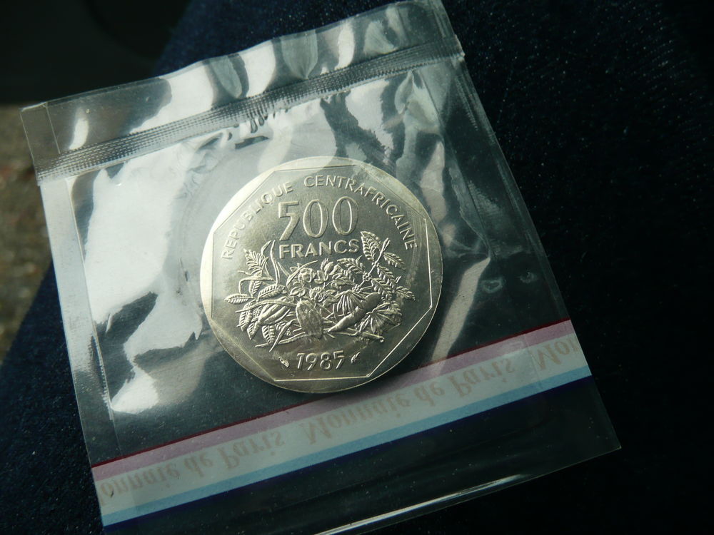 Pi&egrave;ce 500 fr ESSAI Monnaie de Paris 1985 