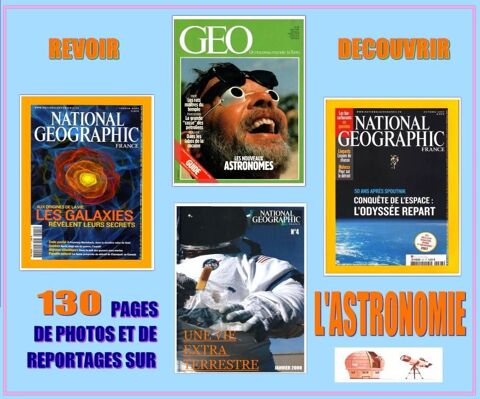 ASTRONOMIE - galaxie - ESPACE / prixportcompris 16 Lille (59)