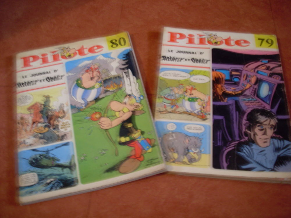 2 BD pilote Livres et BD