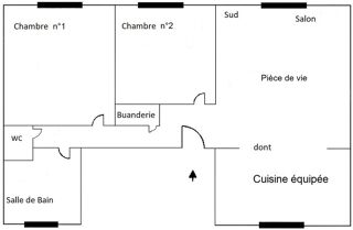 Appartement 3 pièces 52 m² · au Puy-en-Velay · 52 m² · 73 000 €