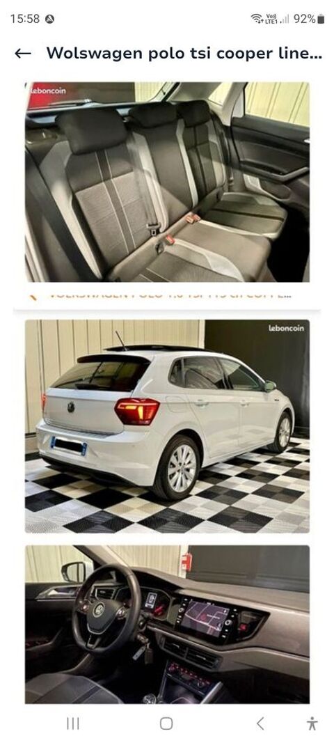 Volkswagen Polo 1.0 TSI 115 S&S BVM6 Copper Line 0 occasion Nazelles-N&eacute;gron 37530