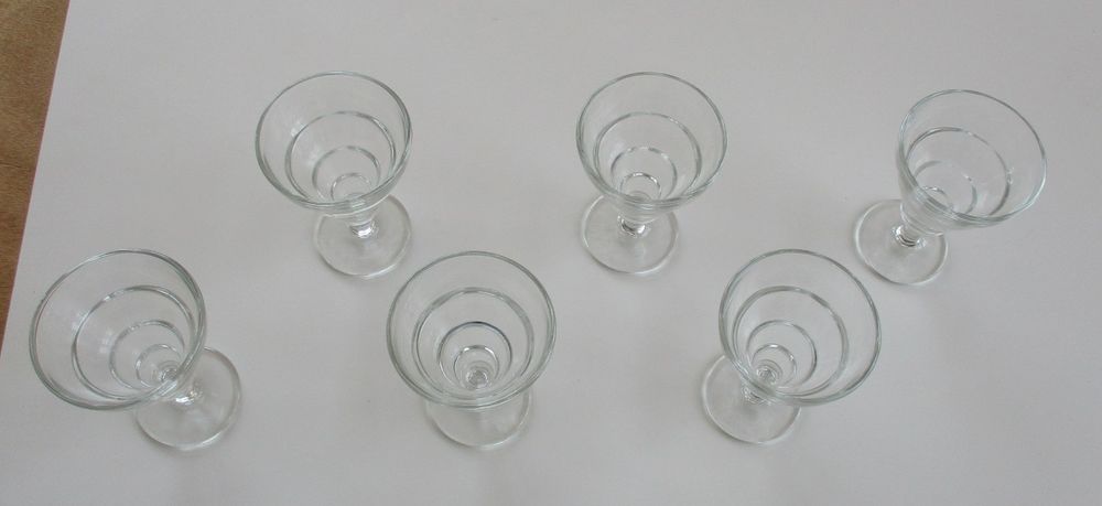 6 Verres de bistrot &agrave; ap&eacute;ritif BVB Décoration