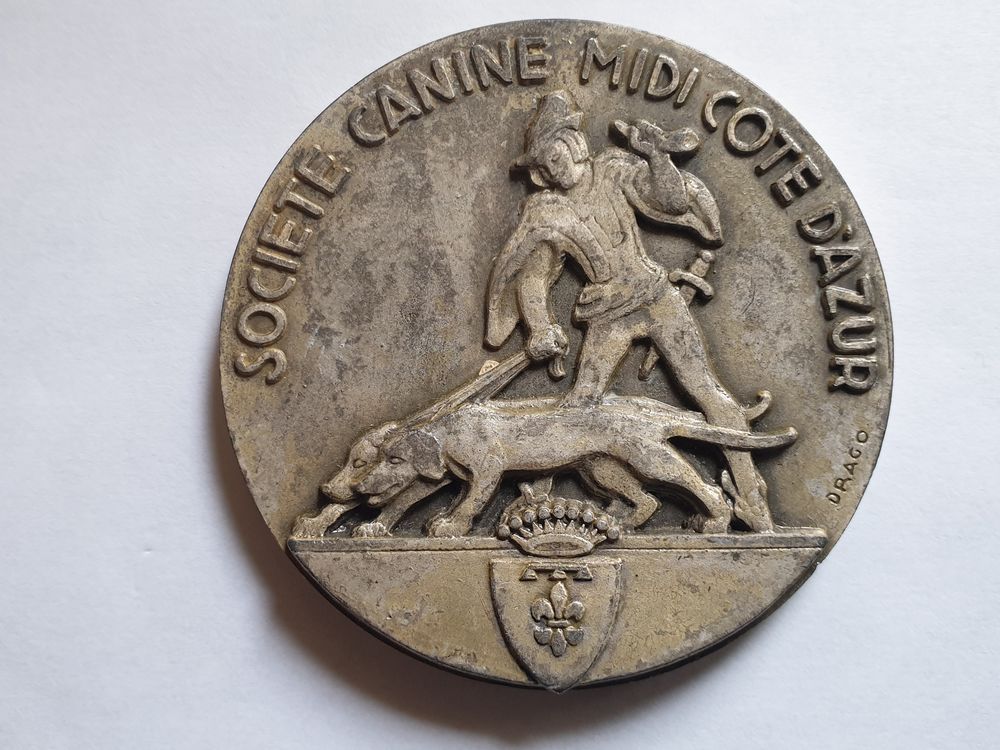 M&eacute;daille Soci&eacute;t&eacute; Canine Midi cote d'Azur 