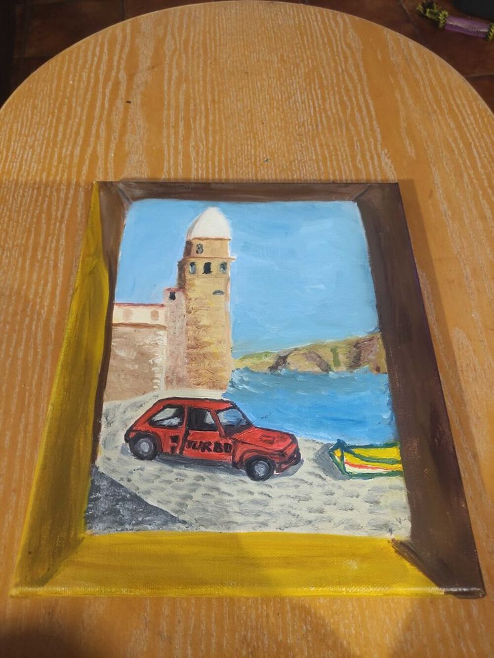 tableau Renault 5. Turbo Décoration
