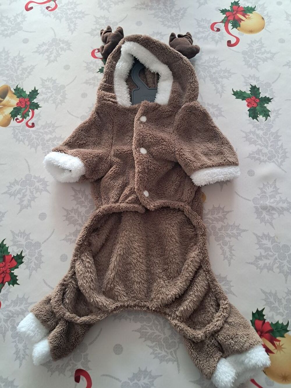   Manteau chien Renne noel pyjama fete caniche jack russel 