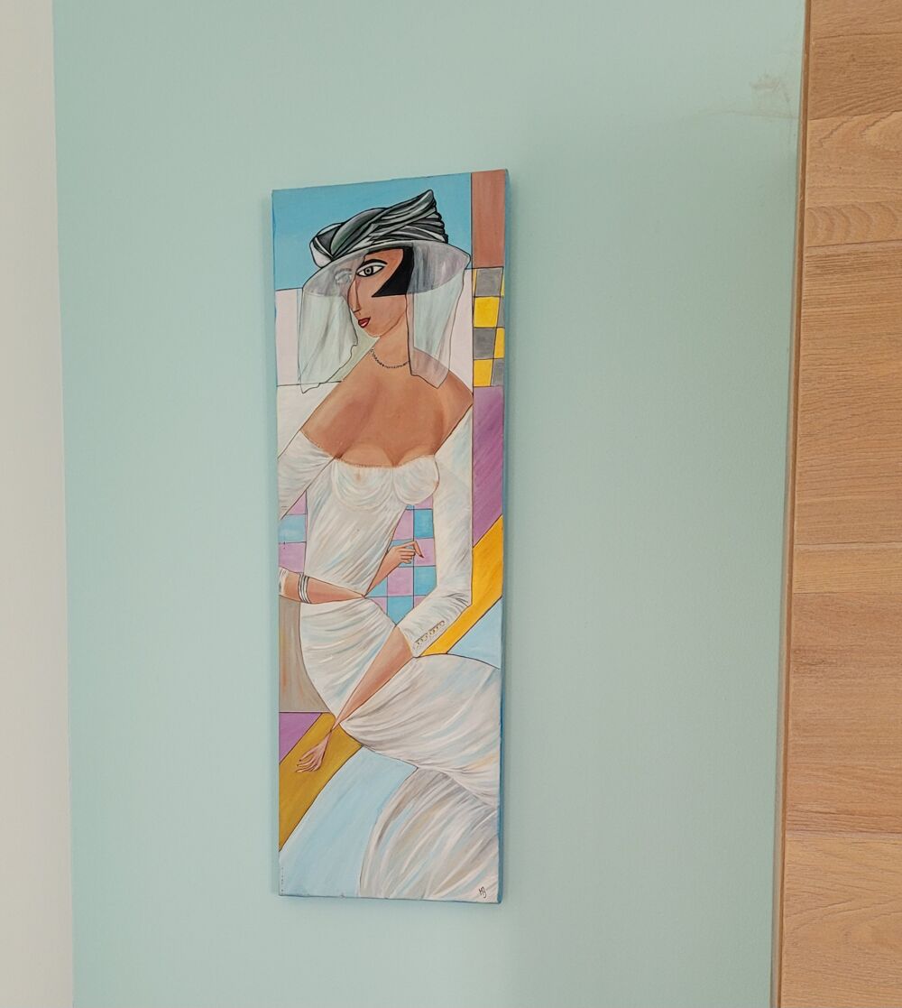  copie tableau huile Décoration