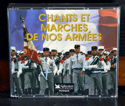 Coffret CD chants et marches de nos armes 16 Le Plessis-Trvise (94)