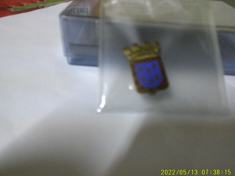 EPINGLETTE  -  BLASON  - TOURAINE  (  �maill� ) 10 Nontron (24)