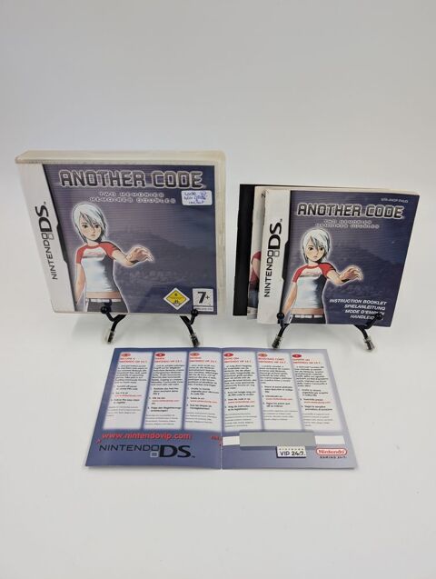 Jeu Nintendo DS Another Code : Two Memories complet + VIP OK 30 Vulbens (74)