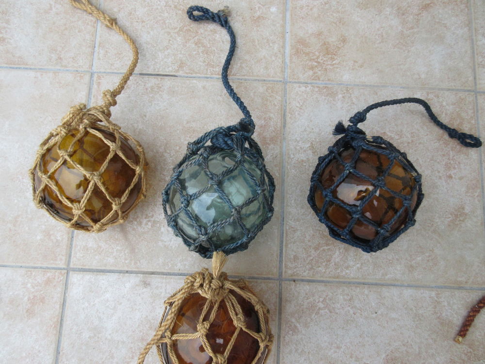 BOULES EN VERRE NAUTIQUE Décoration