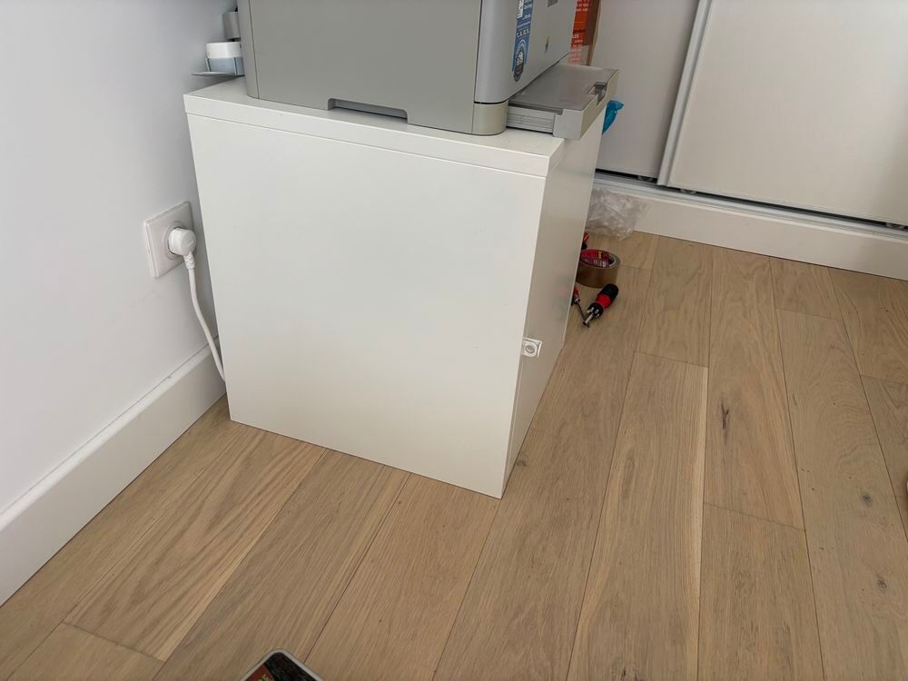 Petit meuble de rangement blanc Meubles