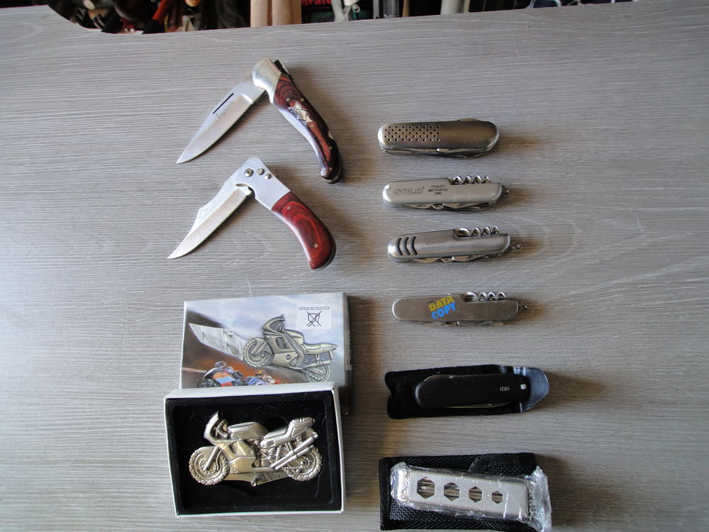 lot collection de couteaux 