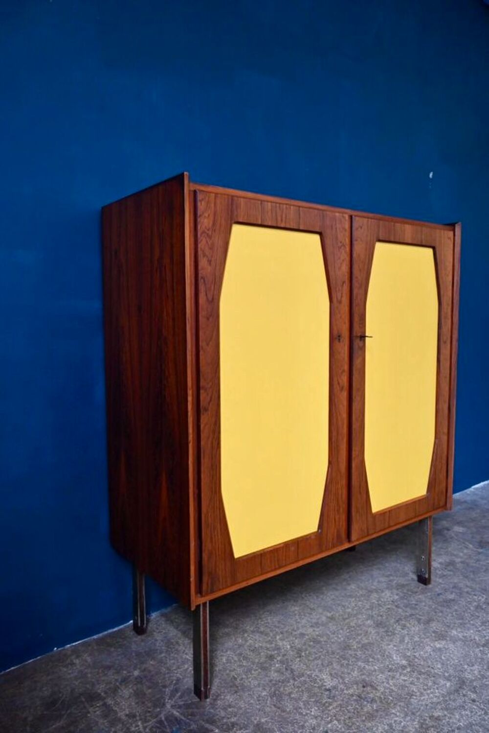 Highboard, buffet enfilade haute en palissandre scandinave Meubles