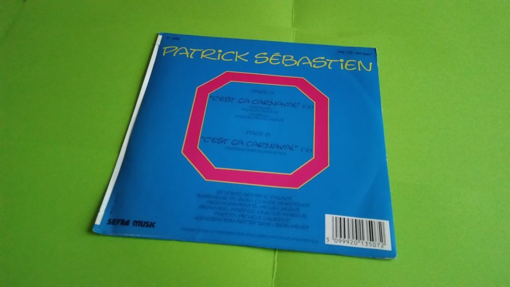 PATRICK SEBASTIEN CD et vinyles
