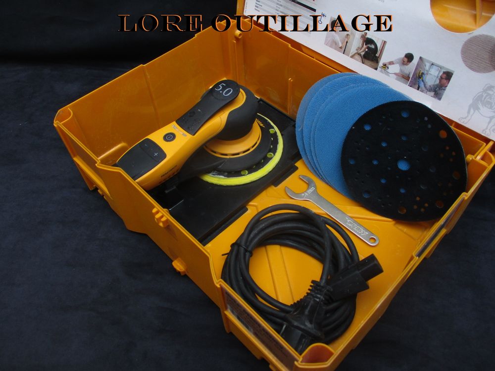 MIRKA DEROS 650 - Ponceuse excentrique / Polisseuse Bricolage