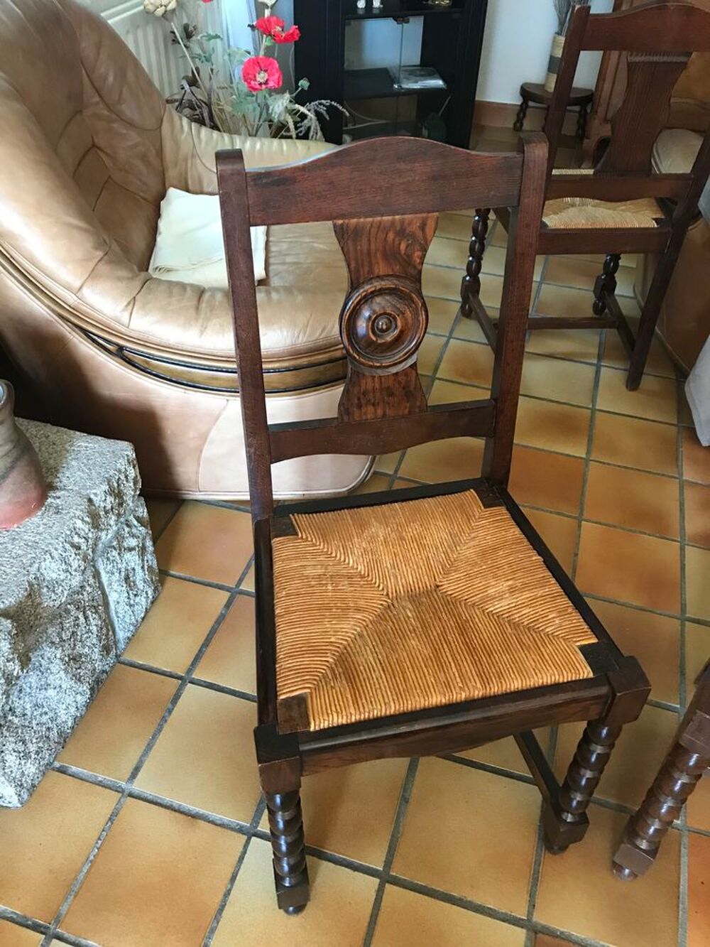 6 Chaises bois Meubles