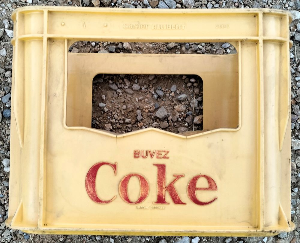 Casier &agrave; bouteilles ancien Coca Cola coke Dcoration