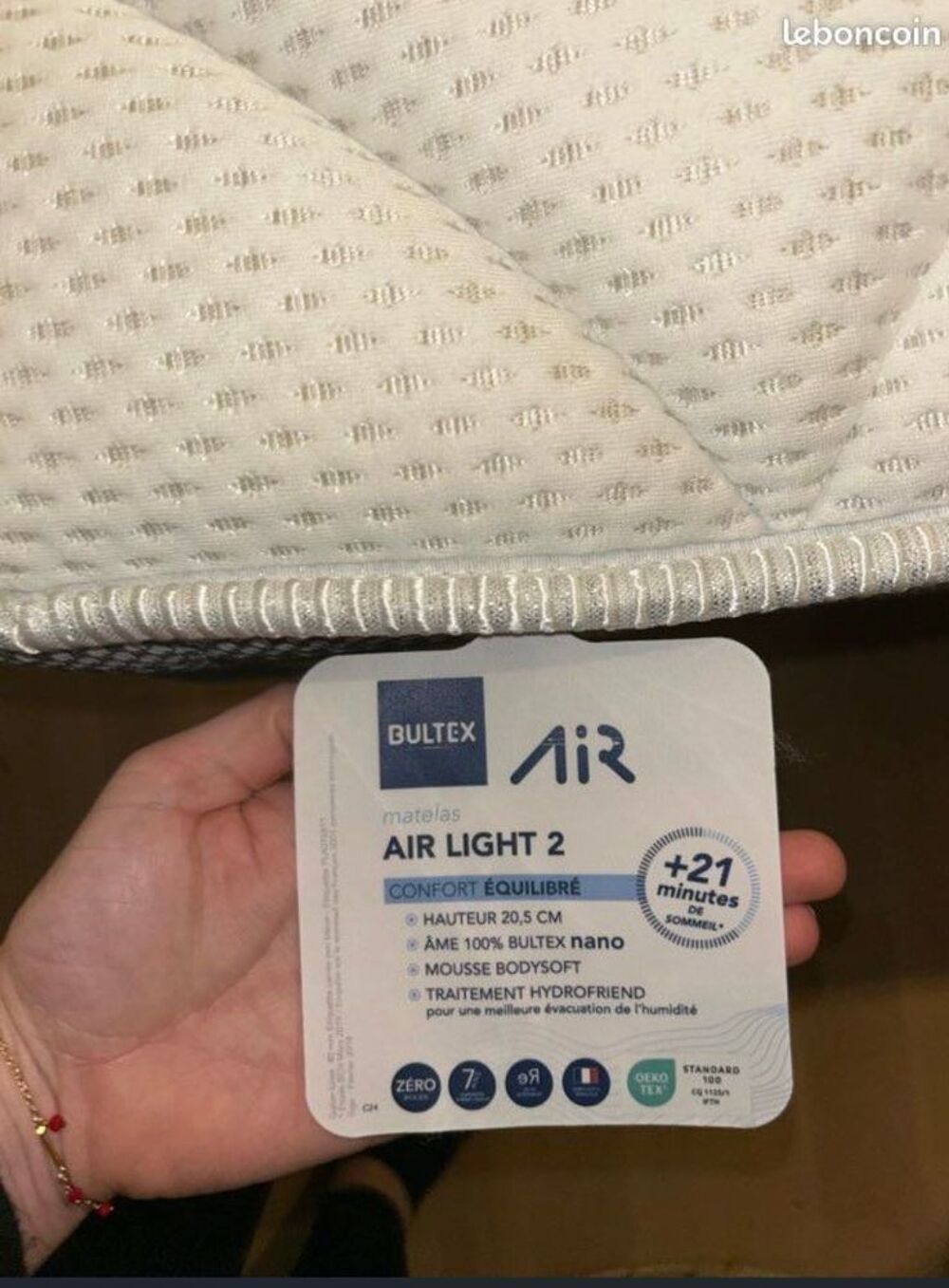 Ensemble Lit/Sommier/Matelas BULTEX Meubles